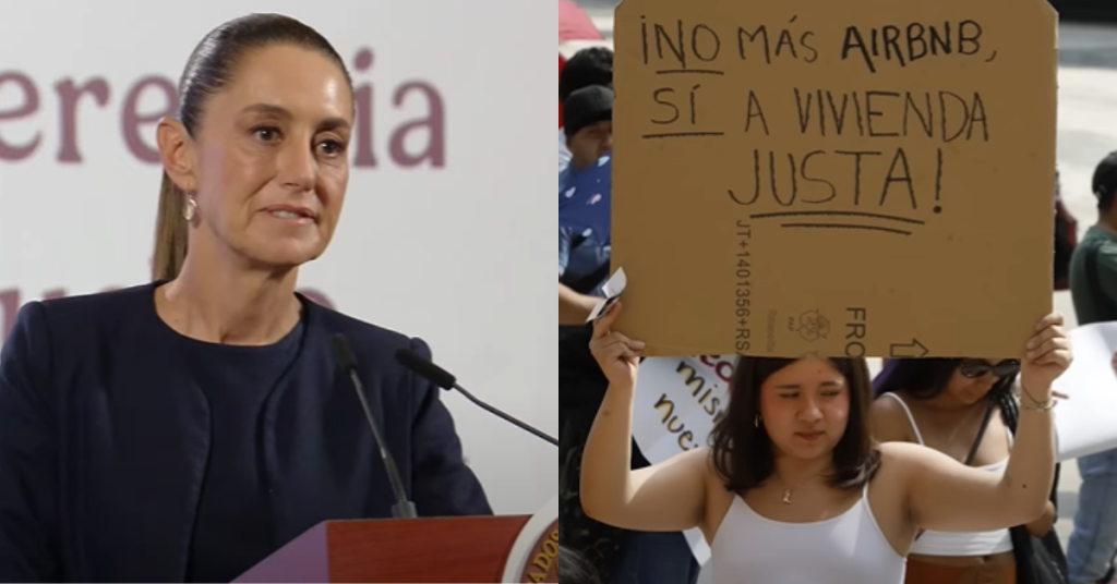 Gentrificación Claudia Sheinbaum rechaza odio en protestas, impulsa vivienda social