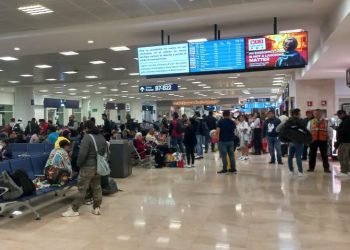 Aeropuerto de Cancún opera casi 500 vuelos este miércoles
