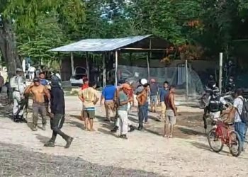 Nuevo intento de desalojo en la colonia irregular “Tren Maya” deja dos personas heridas