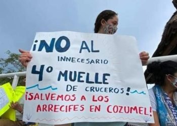 CUARTO MUELLE: Anuncia empresa pausa temporal en construcción del proyecto en Cozumel