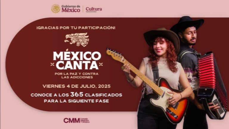 México Canta por la Paz: 365 Aspirantes Clasificados