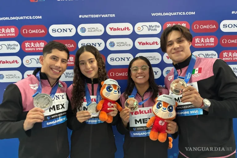 Plata mundial consolida el poderío de los clavados mexicanos en Singapur