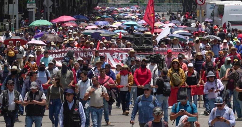 SEP CNTE: Vuelve a plantar a magisterio disidente en Ciudad de México