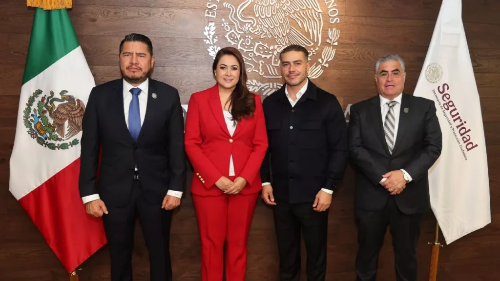 Seguridad Aguascalientes: Tere Jiménez y Harfuch refuerzan blindaje