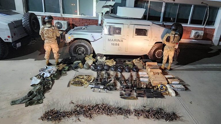 Semar asesta golpe contundente a cárteles en sinaloa: hallan arsenal y explosivos