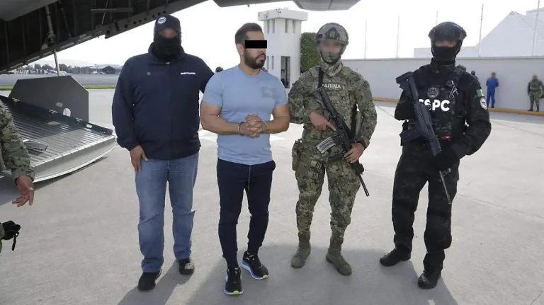 Ulises Pinto, segundo al mando de ‘la barredora’, bajo custodia federal