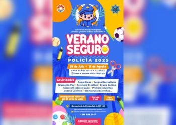 Convocan al curso «Verano Seguro, Policía 2025” en Cancún