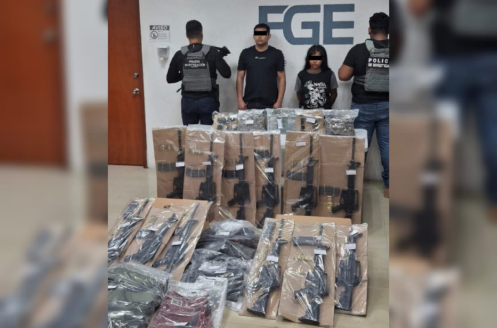GOLPE AL CRIMEN EN PDC: Capturan a 8 personas con arsenal y drogas ...