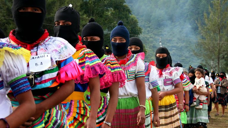 El EZLN denuncia "genocidio" capitalista contra Palestina en su encuentro mundial