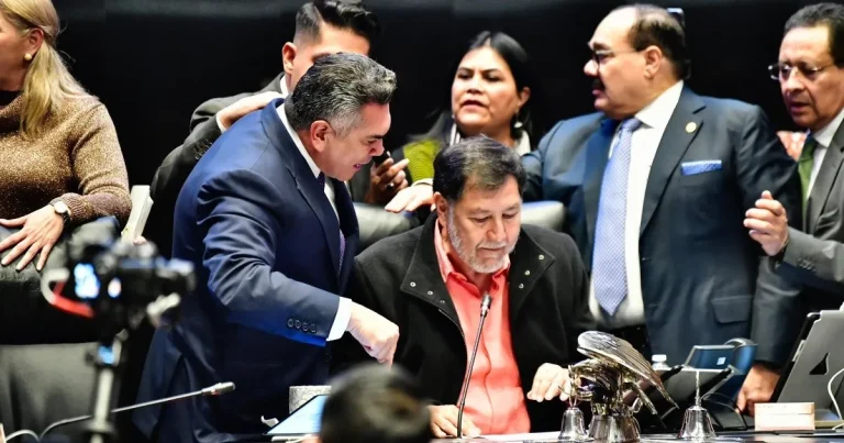 Escalada de tensiones: La brutal confrontación entre ‘Alito’ Moreno y Fernández Noroña agita el Senado