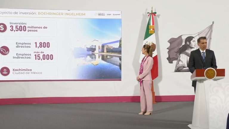 Histórica inversión en el sector farmacéutico impulsará la soberanía sanitaria mexicana