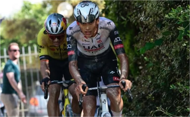 Isaac del Toro brilla en la Vuelta a Burgos tras superar aparatosa caída