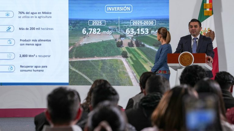 México busca blindar su futuro hídrico con inédito plan nacional de tecnificación