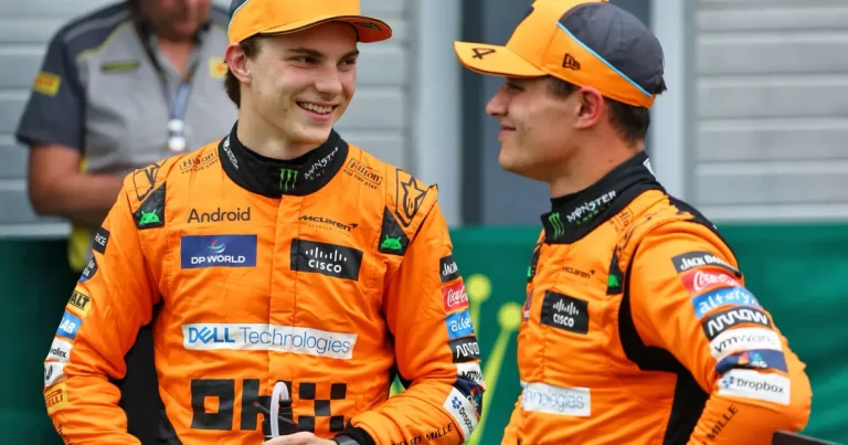 Norris y piastri, la inesperada dupla que desafía el estatus en hungaroring