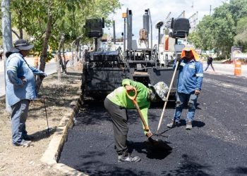 Inicia repavimentación del Arco Vial en Playa del Carmen