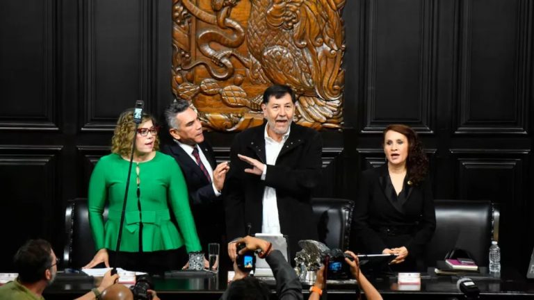 Senadora del PRI denuncia "revancha" de Fernández Noroña en el Senado