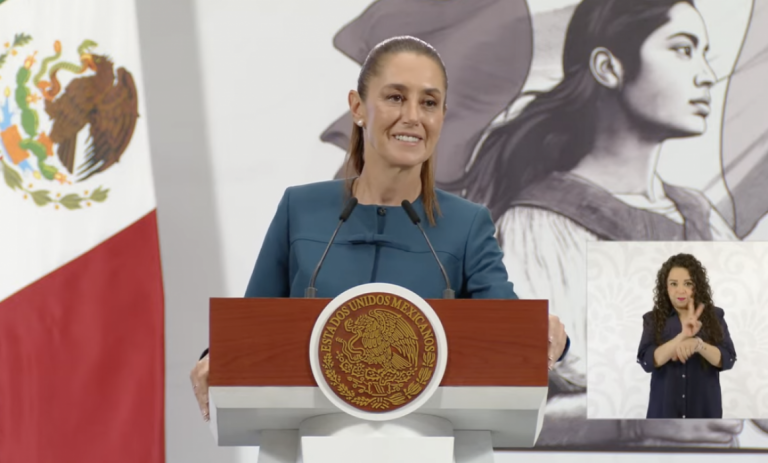 Sheinbaum aborda problemas en salida de agua del AICM tras intensas lluvias