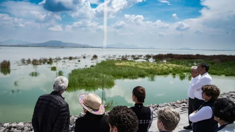 Sheinbaum resalta la recuperación del lago de Texcoco: un hito ambiental
