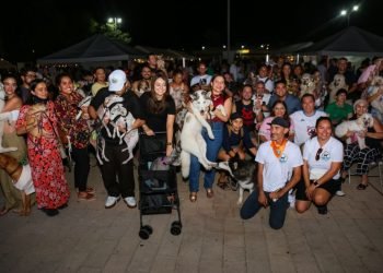 Playa del Carmen celebra con éxito la primera edición del Dog Beach Festival