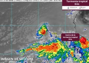 FORMACIÓN CICLÓNICA: Tormenta tropical Erin surge en el Atlántico oriental