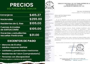 Grupo Maya asume control de taquilla de zona arqueológica de Tulum