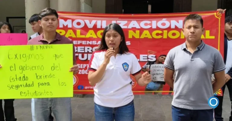 Estudiantes de Oaxaca desafían represión y exigen audiencia con Claudia Sheinbaum