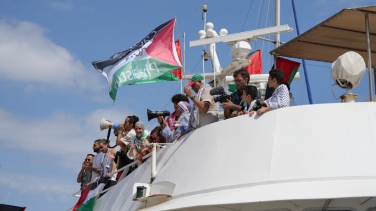 Flotilla Sumud a Gaza enfrenta avería: la misión de ayuda persiste