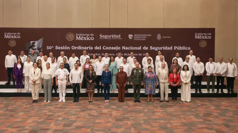 Gobernadores de México consolidan estrategia nacional de seguridad ante desafíos clave