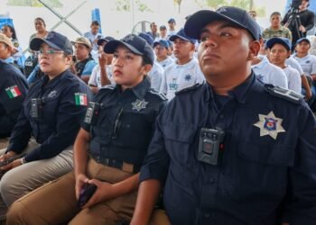 SEGURIDAD: Implementan 725 bodycams para policías en Cancún