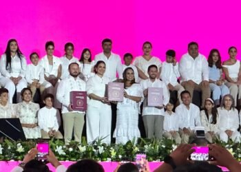 PRIMER INFORME: Destaca Estefanía Mercado inversión en seguridad y servicios públicos