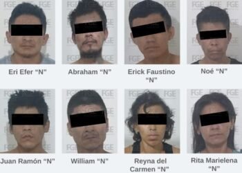 Capturan a 8 miembros de grupo criminal en Playa del Carmen