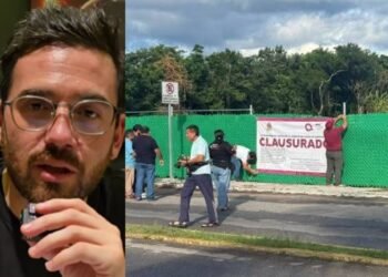 «LE ESTABAN DANDO EN LA MADRE»: Clausura PPA predio colindante al Cuarto Muelle en Cozumel (VIDEO)