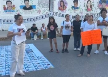 Protestan colectivos en Día de las Víctimas de Desapariciones Forzadas