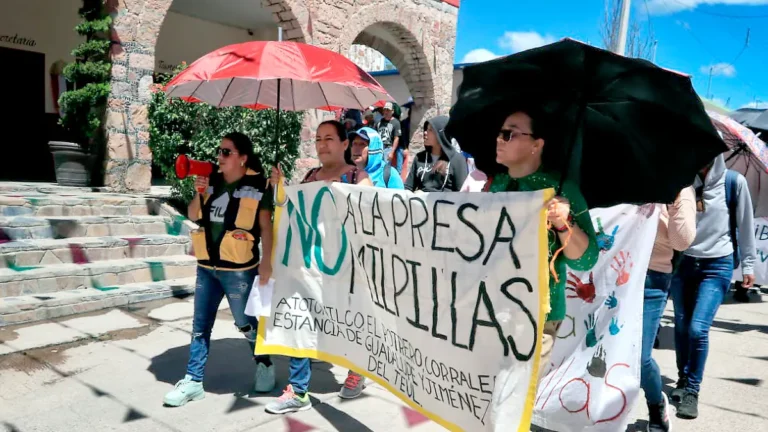 Protesta histórica en Zacatecas: comunidades rechazan imposición de presa Milpillas