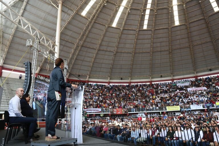Sheinbaum en Michoacán: México recupera dignidad con la cuarta transformación