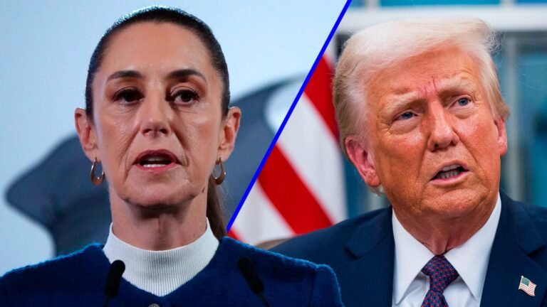 Trump afirma que cárteles dominan México y Sheinbaum teme ayuda de EE. UU.