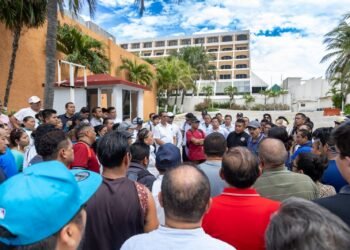 HOTEL GOLDEN PARNASSUS: Se mantiene huelga por adeudos a 160 trabajadores en Cancún