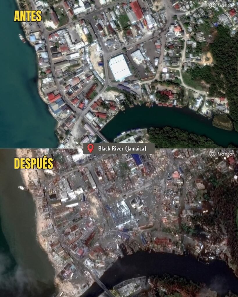 El “infierno en la tierra” que dejó el huracán Melissa y la lucha por sobrevivir en Black River