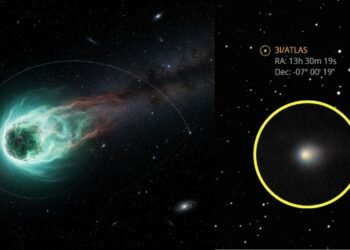 El tercer objeto interestelar que solo se verá una vez: 3I/ATLAS en México