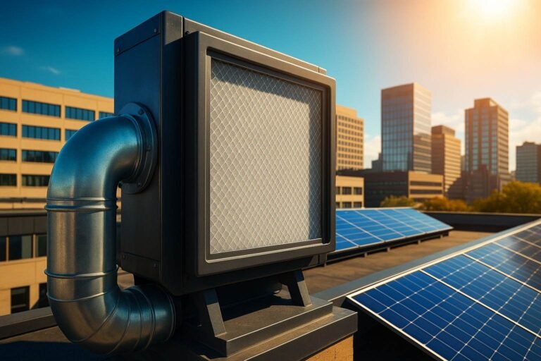 Filtro de aire MIT: Edificios que capturan carbono