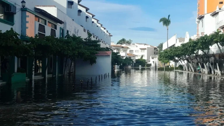 Huracán Priscilla desata fuerte oleaje y daños en Puerto Vallarta