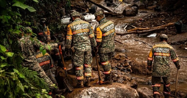 Inundaciones México: 76 fallecidos y 31 desaparecidos en cinco estados