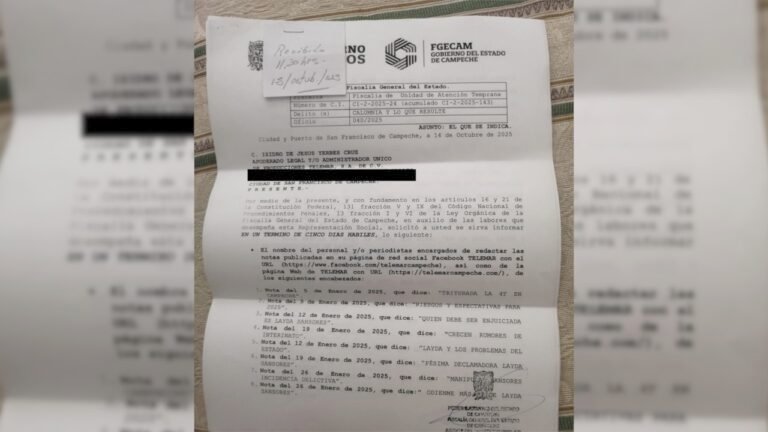 La fiscalía de Campeche intensifica la censura contra Telemar y medios críticos