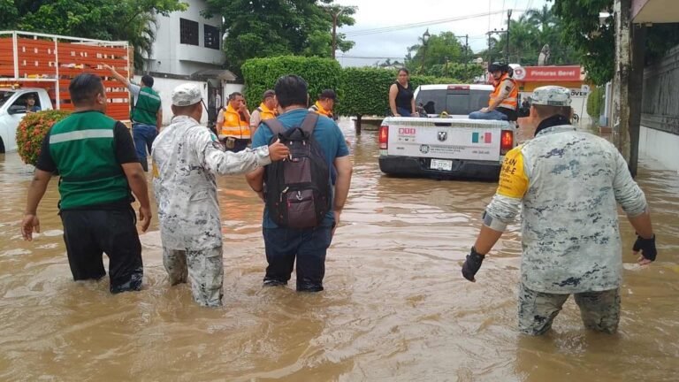 Lluvias mortales elevan a 24 los fallecidos en cuatro estados de México