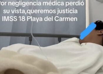 Estudiante pierde la vista en un ojo por presunta negligencia médica en el IMSS en PDC