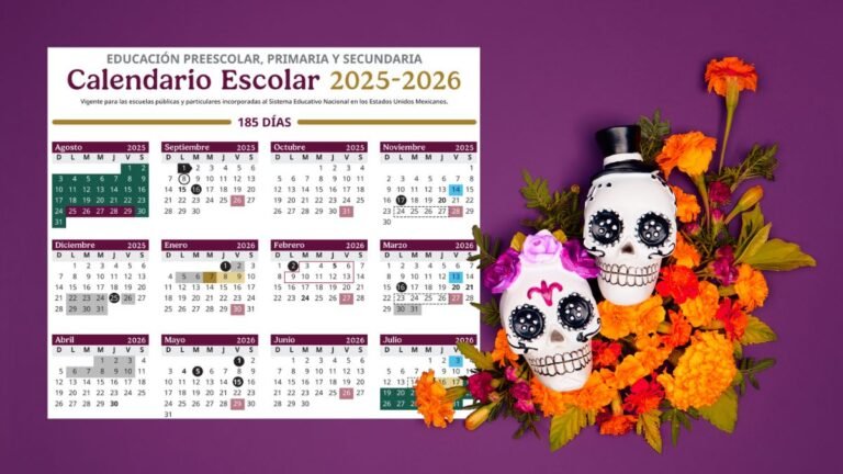 Puente de noviembre 2025: ¿Qué días no hay clases según la SEP?