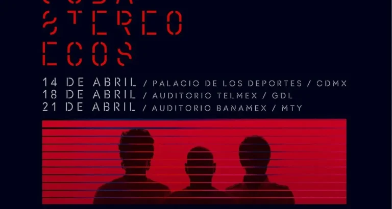 Soda Stereo regresa a México con gira imperdible en 2026