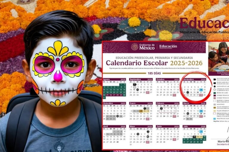 Suspensión de clases de la SEP: Confirman puente nacional por Día de Muertos 2025