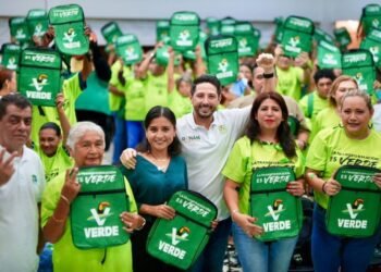 CRECIMIENTO SOSTENIDO: Partido Verde ya suma 70 mil afiliados en QR