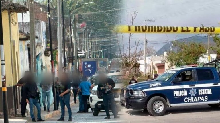 Violencia recrudece en Ocozocoautla: Ataque armado deja muertos y heridos en Chiapas